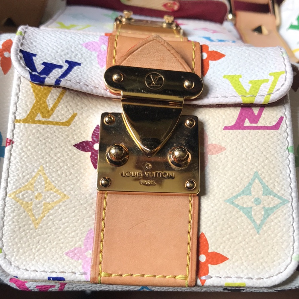 ๐ ULTRA RARE ๐ MULTICOLOR KEEPALL 45 CELEBRITY COLLECTION MURAKAMI - Picture 13 of 15